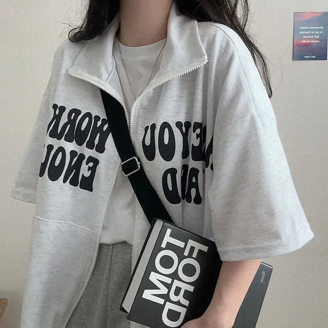 [여름아우터!/박시핏] 핏예쁜, 반팔 워킹 아노락 집업 (3color) 상세 이미지 17