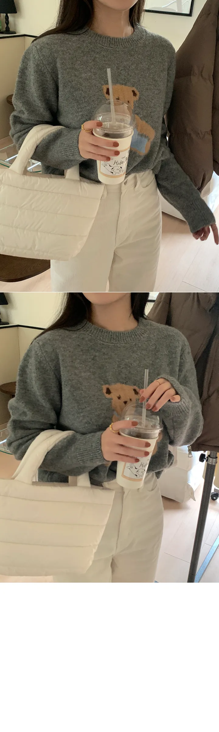 [주문폭주/당일출고🖤] 스노우 파스텔 크롭 숏 패딩 pd (웰론솜)(생활방수가능) 상세 이미지 65