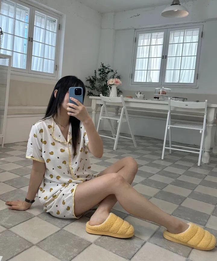 지지미 잠옷 홈웨어 여름파자마 3세트 (6color) 상세 이미지 28