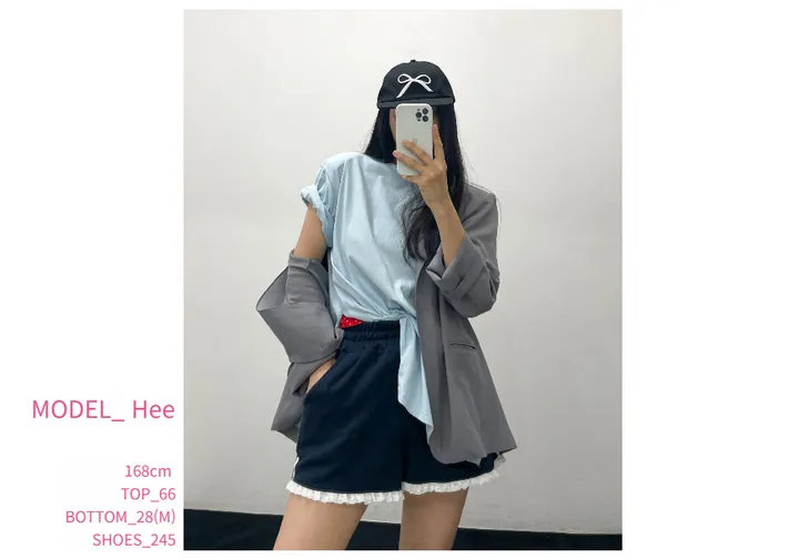 간절기 화이트레이스라인점퍼 상세 이미지 44