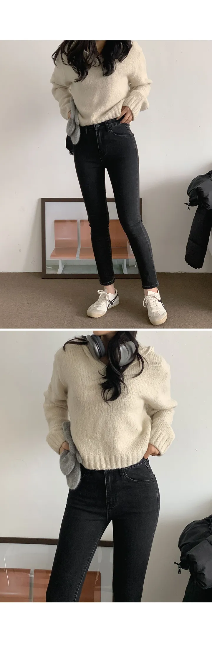 [팬츠 2만4천장돌파👍4계절데님팬츠] 일자데님 그레이시 팬츠 (6컬러,청바지,데님팬츠,허리속밴딩) 상세 이미지 46