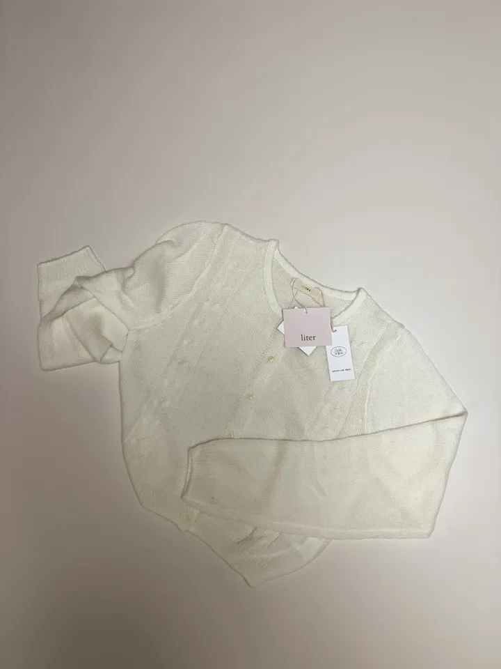 (당일)리터 로미 알파카 가디건(liter 라운드 울 꽈배기 알파카 3color) 상세 이미지 2