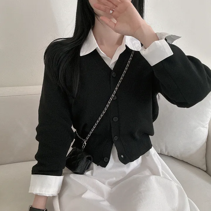 봄필수템 [브이넥/라운드넥] 소장각 라운드 브이넥 기본핏 긴팔 가디건 상세 이미지 91