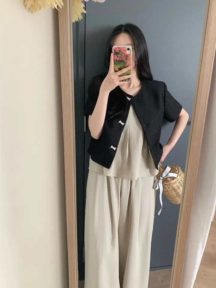 주아 린넨 뷔스티에 팬츠 세트 상세 이미지 16