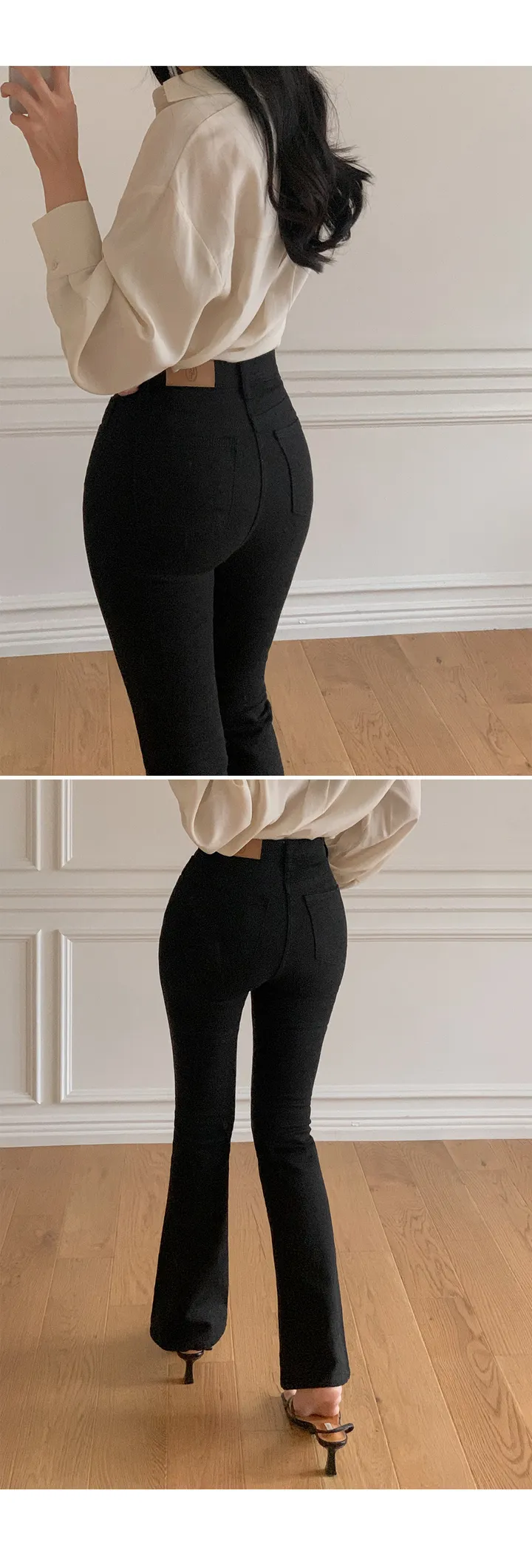 [6천장돌파][XS-L][BEST of the BEST🖤][가성비데님][자체제작] Better Jeans (No.193) 쥔장추천 비율핏 롱부츠컷 [2Types기본/롱(+5cm) 상세 이미지 62