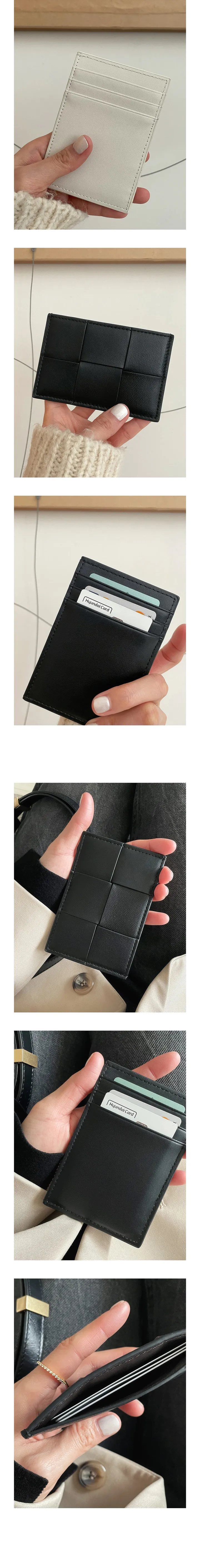 [leather] 카세트 카드 지갑 (5col) 커플지갑 미니카드지갑 소가죽지갑 남녀공용지갑 상세 이미지 11