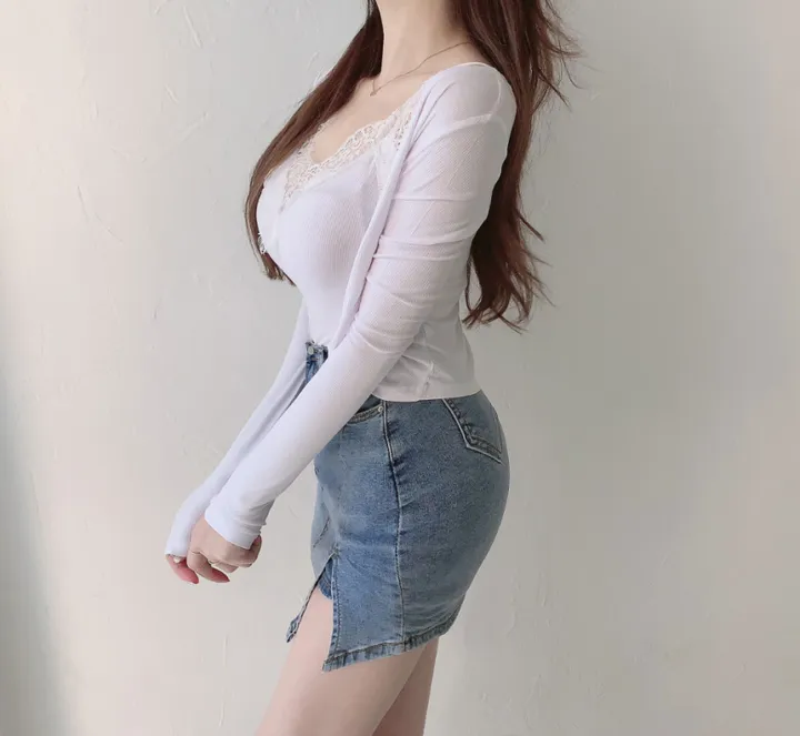 렉 레이스 골지 가디건 + 나시 상세 이미지 16