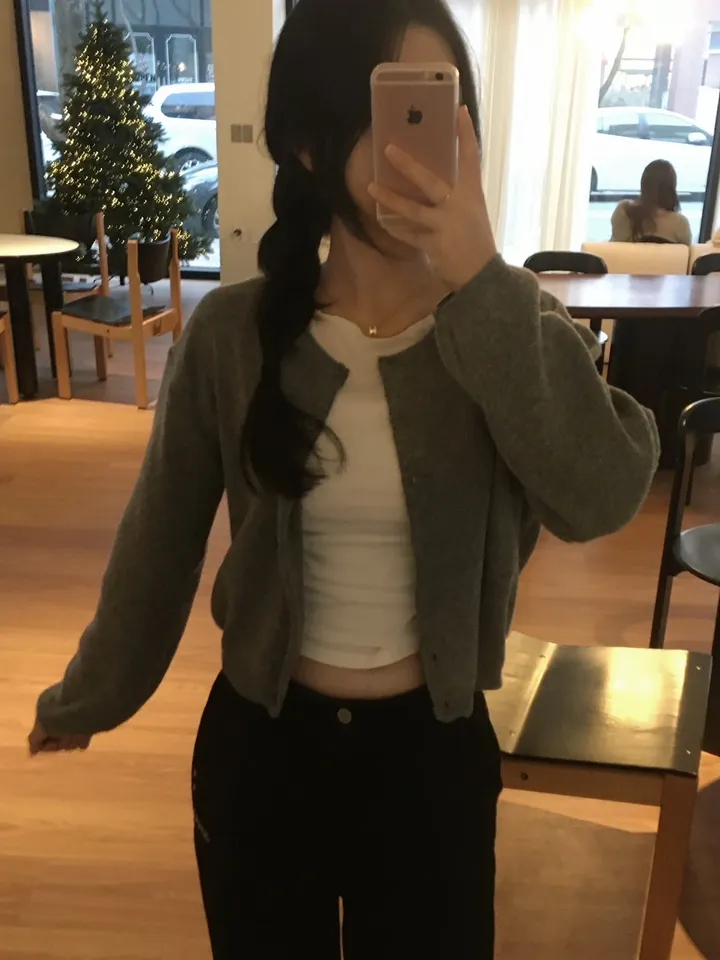 [문의폭주/봄신상💕] 데일리 포근 라운드 니트 가디건 (3color) 상세 이미지 9