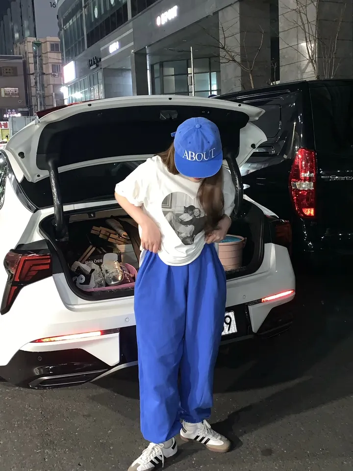 [대두도소두만들어주는핏🧢❤️/최저가💌] 어바웃 레터링 캠프 캡 모자 볼캡 (3color) 상세 이미지 35