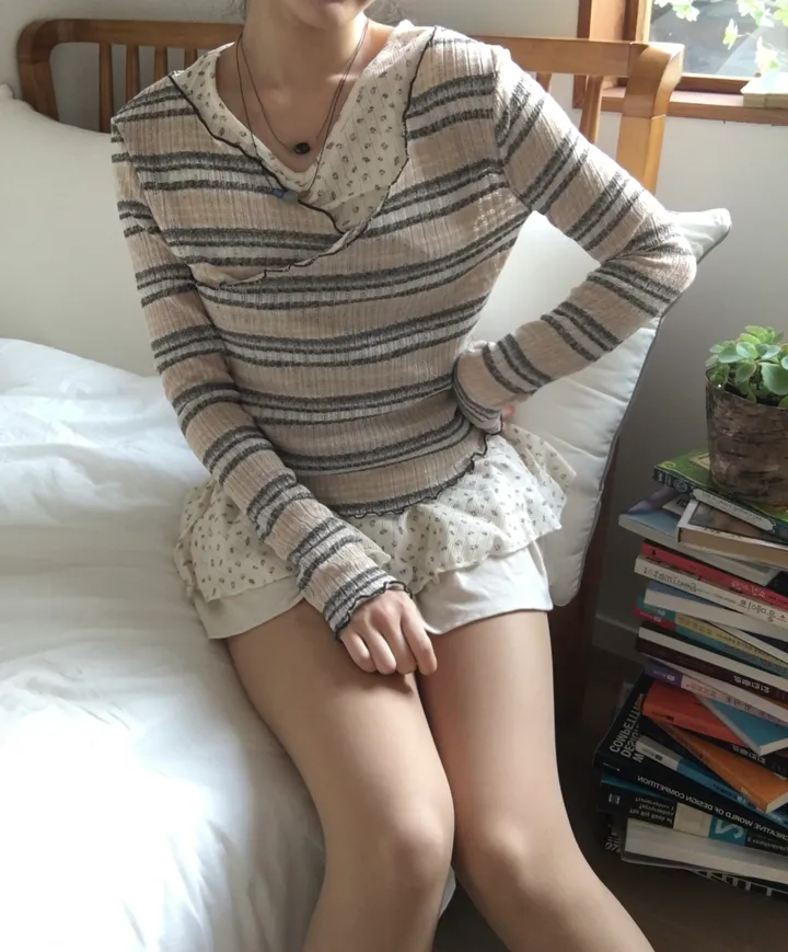*신상* 알러지 없는 빈티지 원석 목걸이 (랜덤) 상세 이미지 7