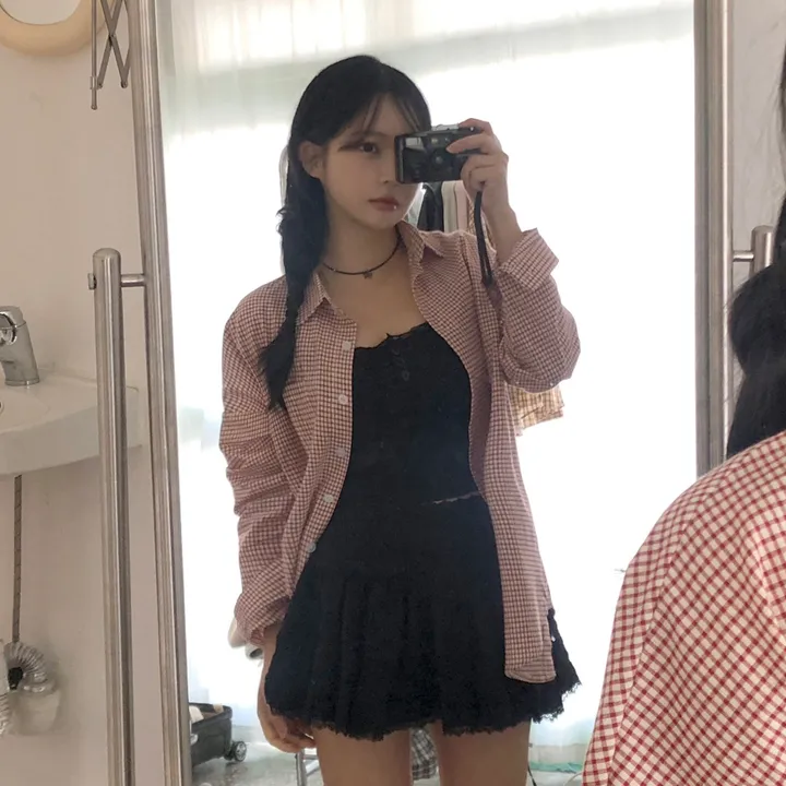 [고퀄!코디추천🖤]비즈 리본 블랙 목걸이 상세 이미지 15