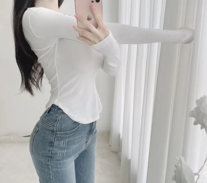 반팔긴팔o자체제작❤️요기가원조❤️숏/롱ver*유어로즈 몸매보정ts 상세 이미지 10