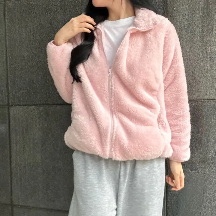 [효자템/세일] 💗양털 플리스 후리스 집업 커플 남여 공용 3color 상세 이미지 13