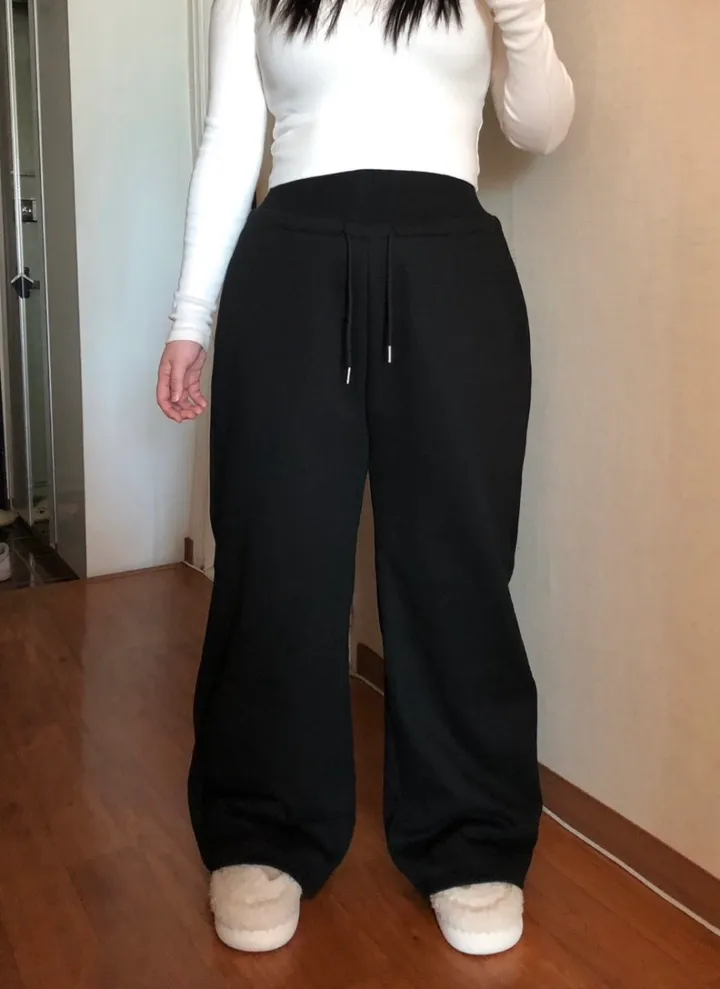 (골넓핏❤️‍🔥/~2XL/2col)코르셋 골반뽕 밴딩 와이드 트레이닝팬츠 상세 이미지 48