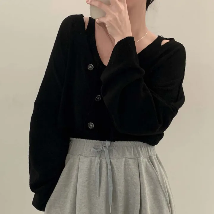[✨SET가격/3천장 돌파!✨]피부에 달라붙지 않는, 부클 가디건+나시 투피스 세트 상세 이미지 62