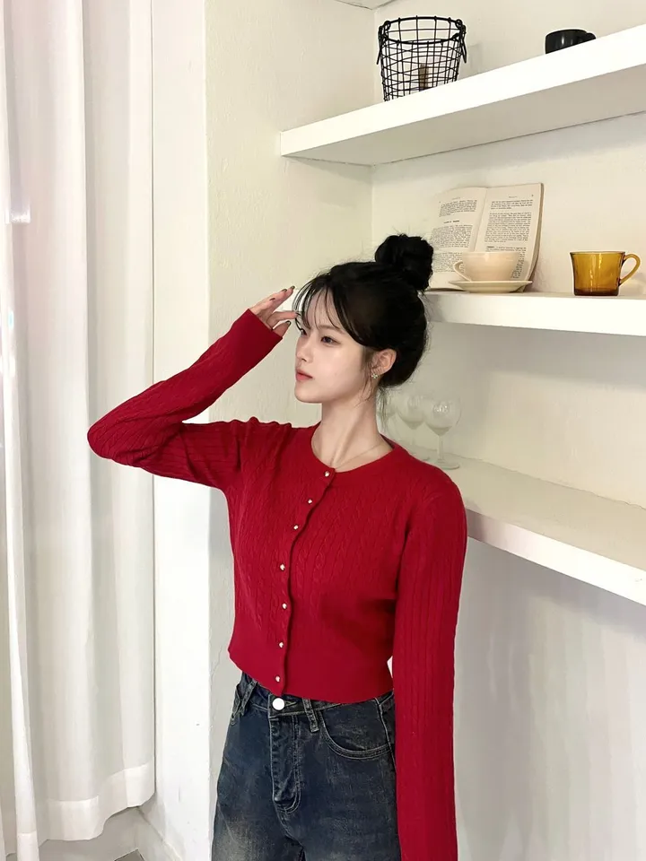 [고퀄리티✨/1+1] 포근 꽈배기 라운드넥 니트가디건 7color 상세 이미지 23