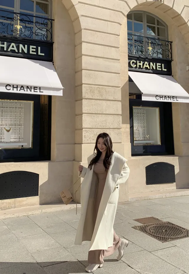 [handmade][wool90%]로에 숄카라 후드 핸드메이드 롱코트 4color 상세 이미지 14