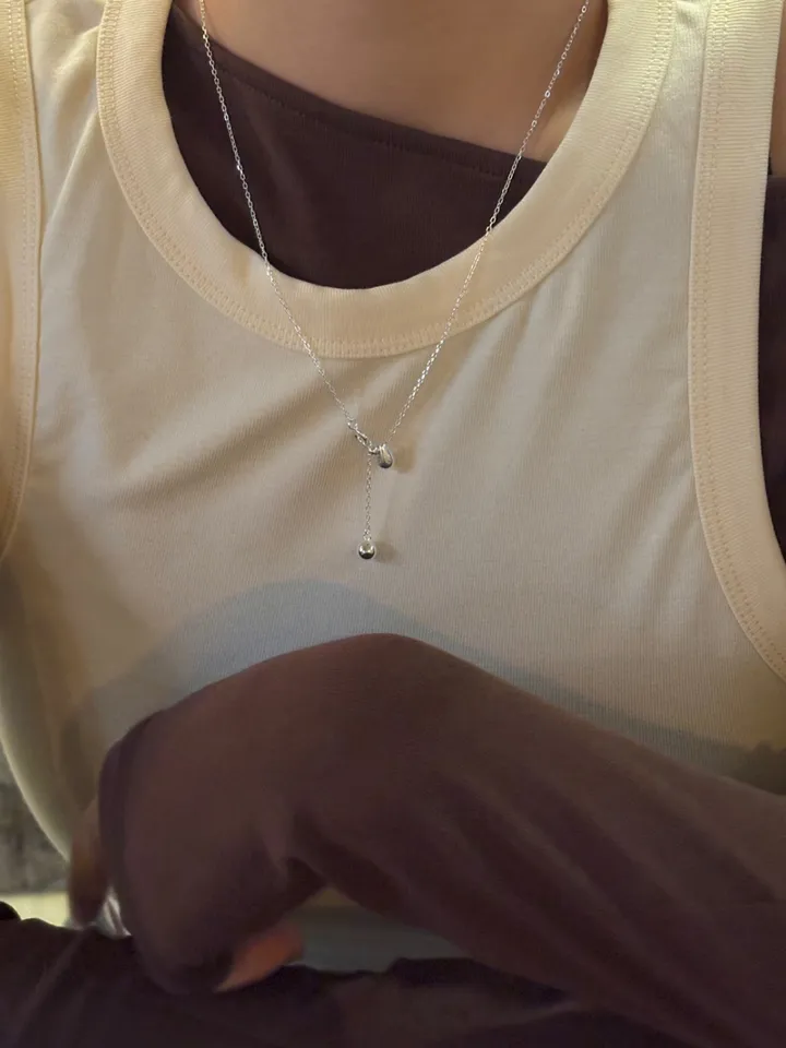 [silver 925] polka dot necklace 상세 이미지 12