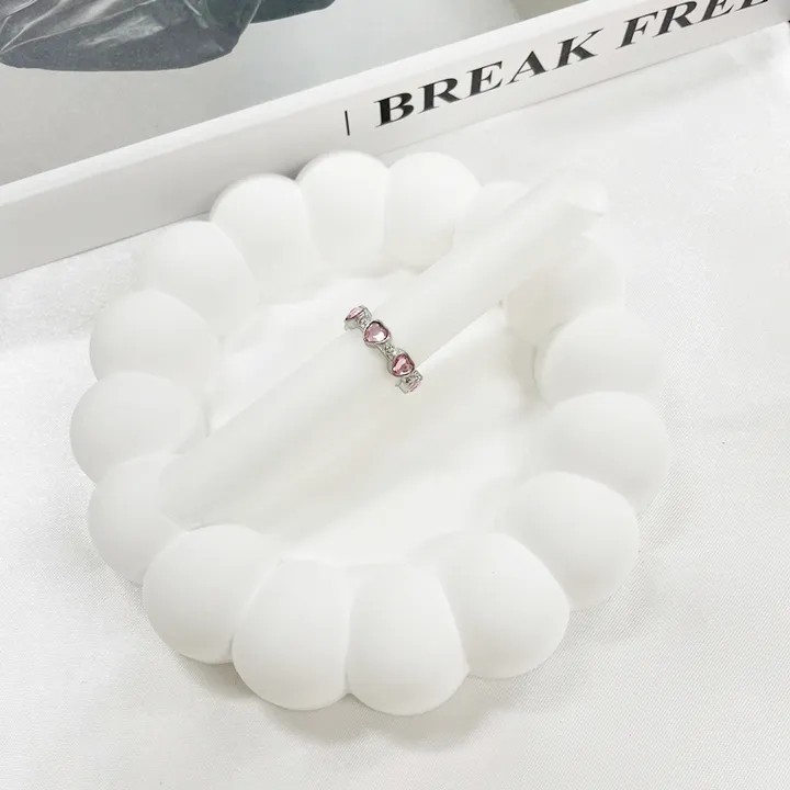 ❤[1900원오늘만🔥/40종추가금❌]❤ 반지 레이어드 큐빅 리본 발레코어 하트 나비 오픈링 y2k 볼드 힙 실버 골드 크로스 링 십자가 친구 학생 우정링 생일 선물 반지 상세 이미지 39
