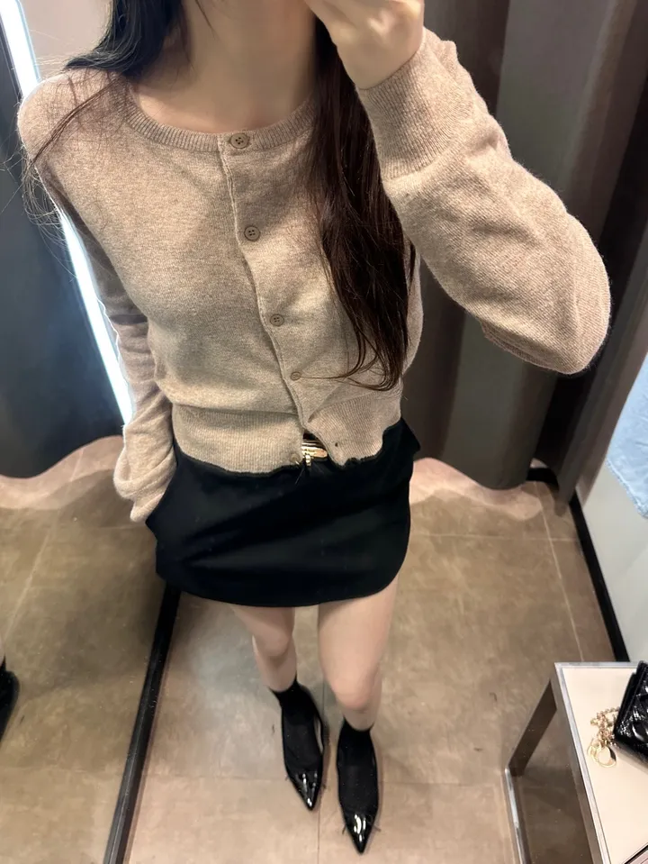 하디 울 캐시 라운드 가디건 (12 color) 상세 이미지 9