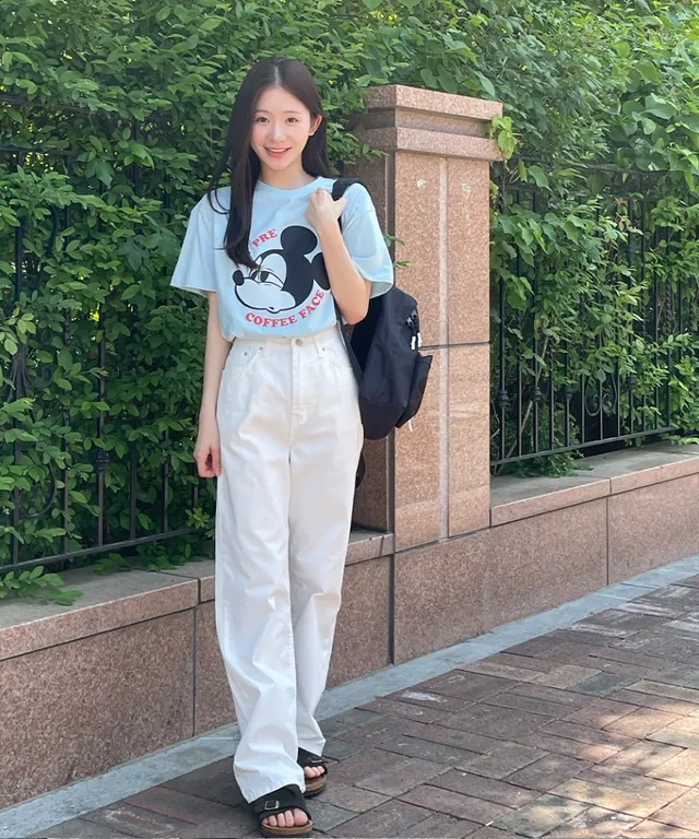 [국내 제작] 면 워싱 와이드 통일자 팬츠 6062 2color 아이홈