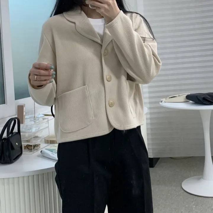 카라 니트 가디건자켓 (5color) 상세 이미지 19