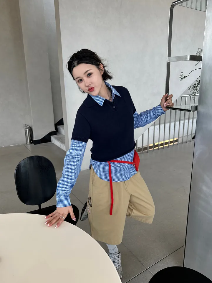 [UNISEX] 패치 워크 버뮤다 하프 팬츠 (4color) 상세 이미지 25