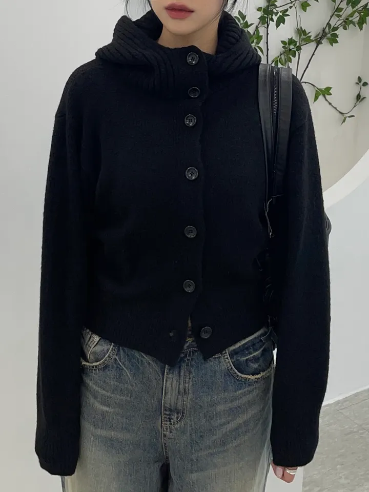 🏆누적3천장🏆[MD PICK!/주문폭주🔥] 데일리 버튼 후드 니트 가디건 상세 이미지 52