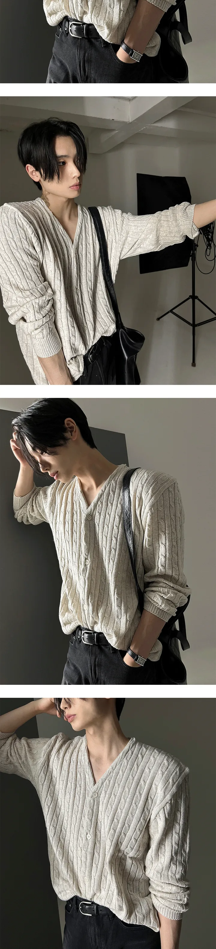 미리봄🌱 [ALL 20%/주문폭주] 로운디테일 케이블 가디건 상세 이미지 57