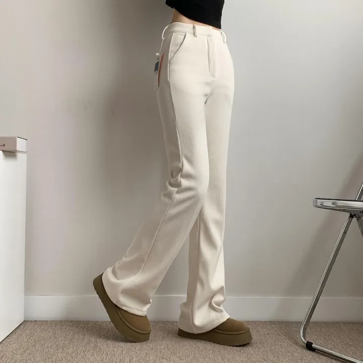 *코듀로이* ~2XL [기장선택/융기모] 도톰 스판 골덴 히든밴딩 하이웨스트 슬림부츠컷 슬랙스 고퀄 몸매보정 키작녀 키큰녀 빅사이즈 상세 이미지 25