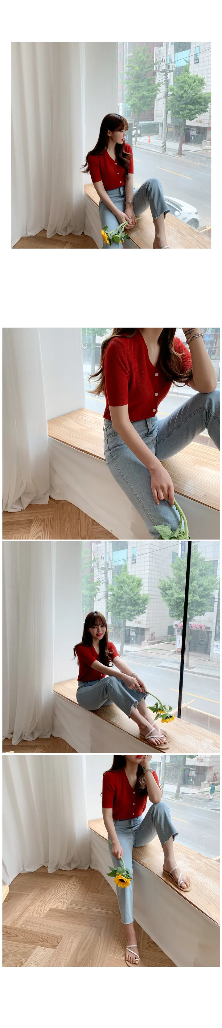 '당일발송'[landmade]인생핏키작녀썸머데님일자팬츠 (2color)'S-XL사이즈' 상세 이미지 89
