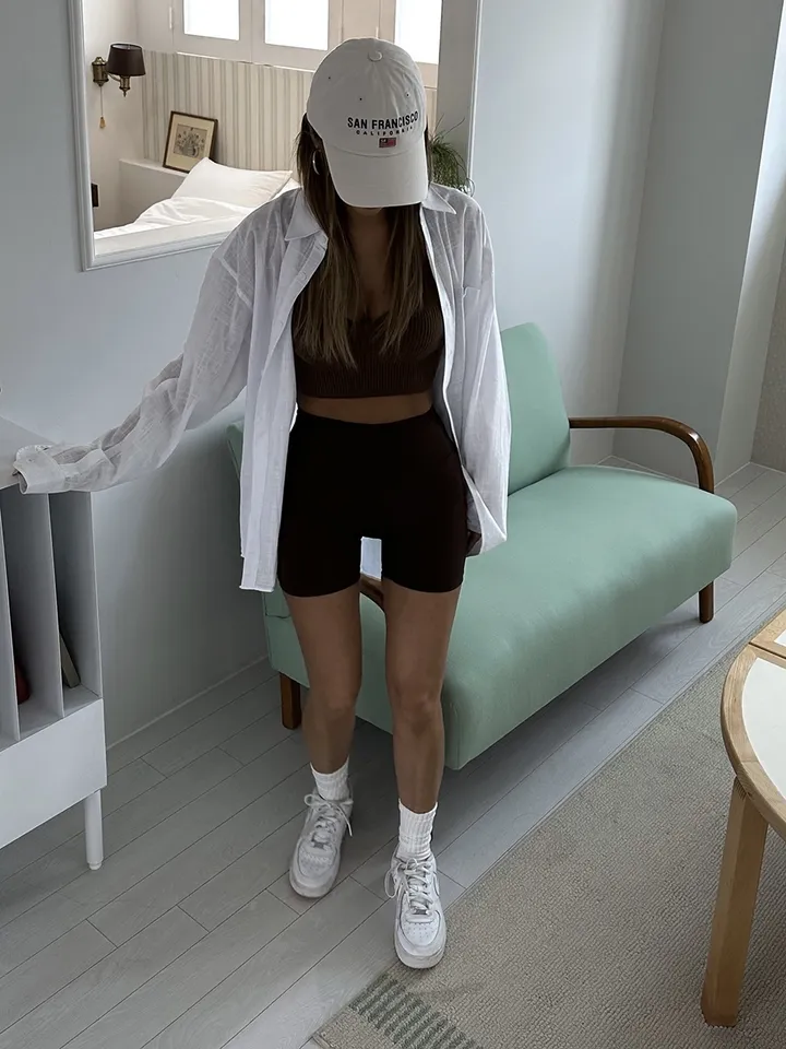 어라운드 바이커쇼츠 3부 숏레깅스 상세 이미지 13