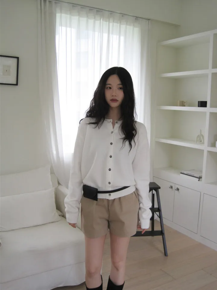카디건 모델 착용 이미지-S1L73