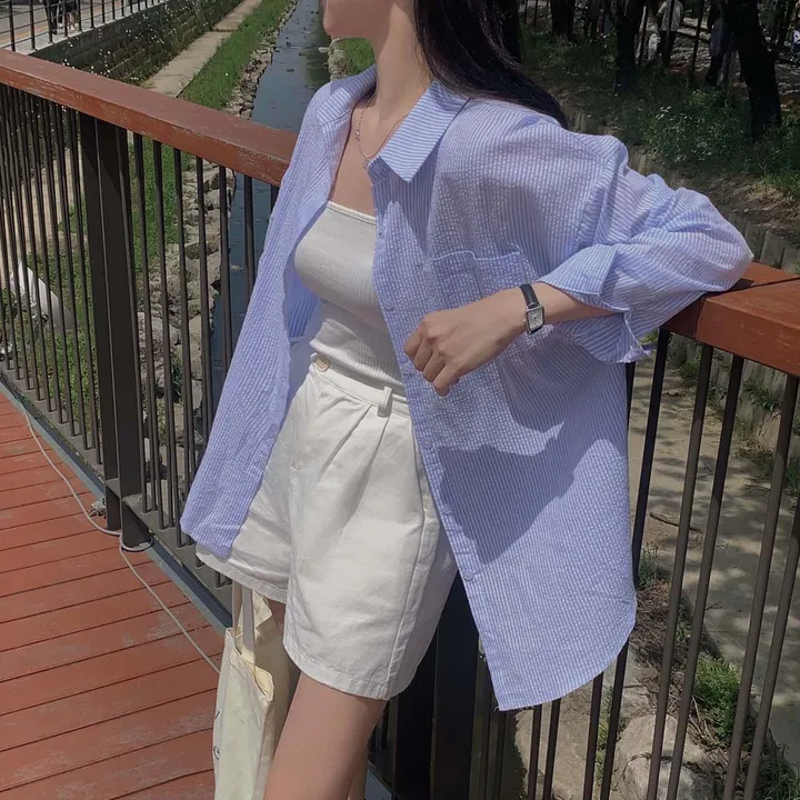 [화이트 비침X/🤍1천장돌파]츄리닝보다 편한, 비죠 원버튼 코튼 숏팬츠 상세 이미지 29