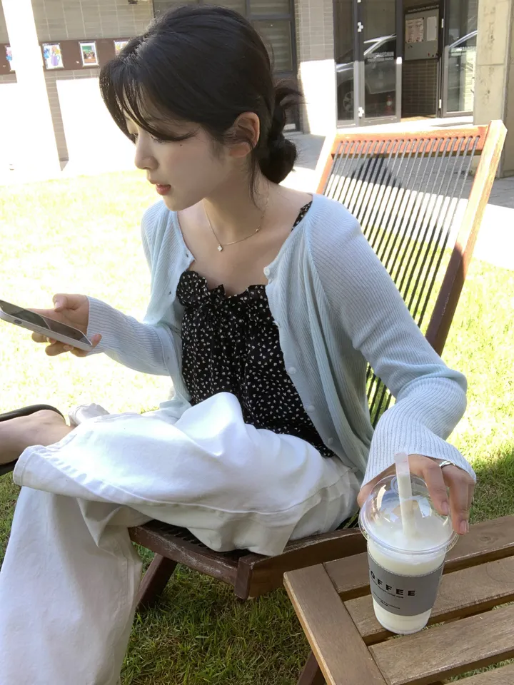 [2000장돌파🍧]샤베트 골지 여름가디건 상세 이미지 41