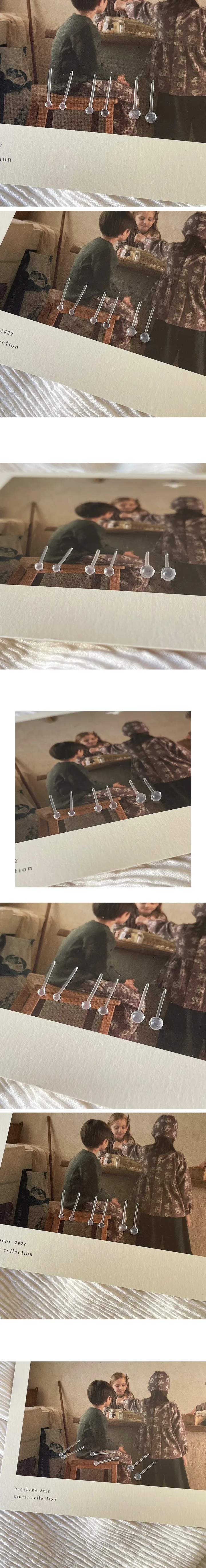 🚀당일발송🚀 *학생·직장인 강추* 투명 실리콘 초미니 투명볼 저자극 무알러지 귀막힘방지 티안나는 귀걸이 *Clen 상세 이미지 4