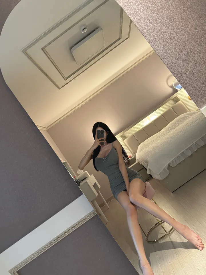 🖤주문폭주🖤 [몸매보정/캡내장] 캡 민소매 나시 슬립 미니 원피스 잠옷 홈웨어 파자마 상세 이미지 8