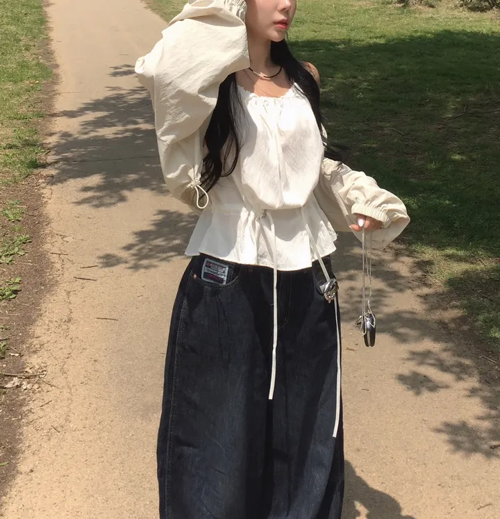 [유니크패치point❤/핏,워싱보장] s/s 시그니쳐 유니크 패치 와이드 데님 팬츠 상세 이미지 18