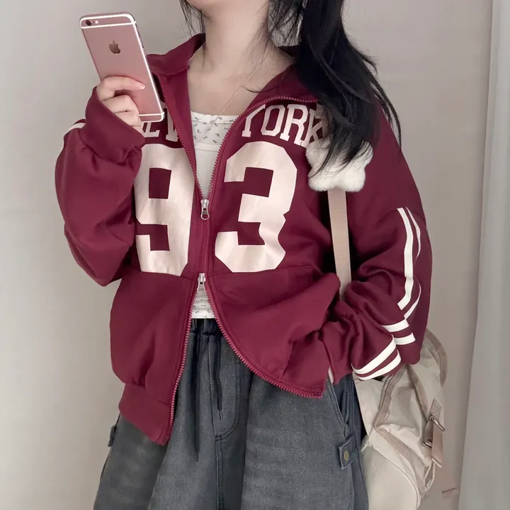 [아방*-*/교복템!] 교복 위에 툭! 93 투웨이 블록코어 두줄라인 오버핏 가을 집업 상세 이미지 28