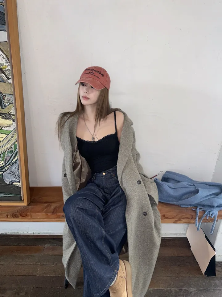 맥시 롱 코트 (3COLOR) 상세 이미지 4