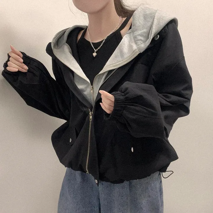 [후드탈부착] hip! 아방기본핏 야상 자켓 상세 이미지 14