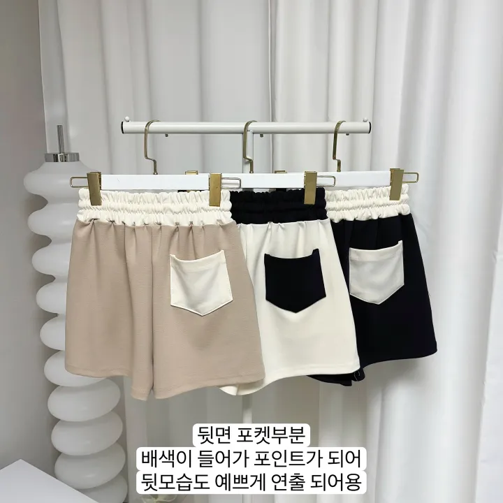 *꾸안꾸, 원단최고* 투웨이 배색 후드집업 반바지 트레이닝 세트 투피스 상세 이미지 54