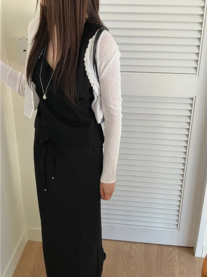 [썸머/데일리]웨이브 펀칭 썸머 가디건(4컬러) 상세 이미지 44