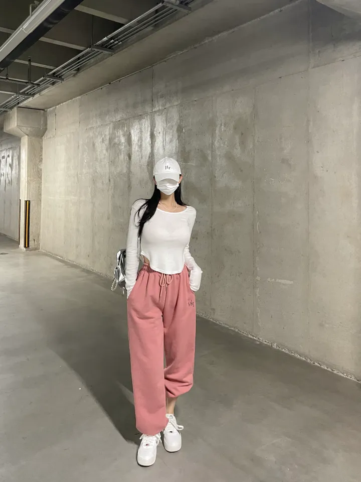 [8color/MADE] 하이퀄리티 웨하스 탄탄 와이드 조거팬츠 봄트레이닝 상세 이미지 58