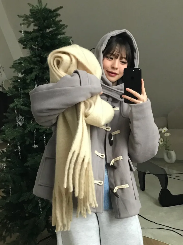Pleasure duffle short coat 플레저 더플 숏 떡볶이 코트 상세 이미지 6