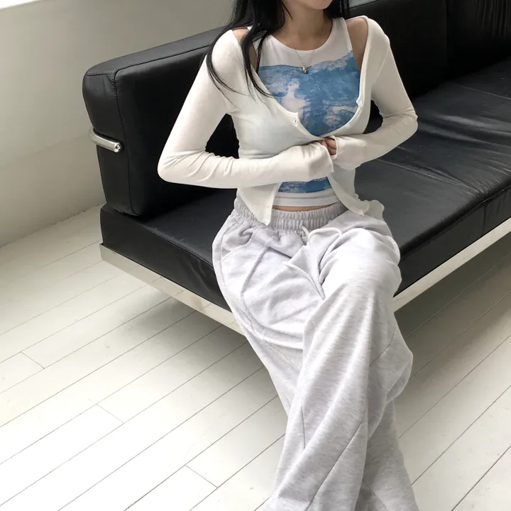텐셀 클로 cardigan - 4 color 상세 이미지 6