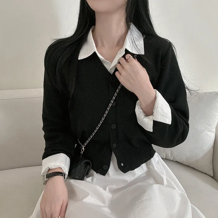 봄필수템 [브이넥/라운드넥] 소장각 라운드 브이넥 기본핏 긴팔 가디건 상세 이미지 87
