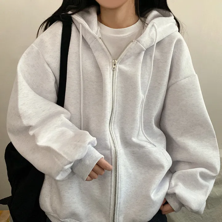 [기모/6color] 마일드 데일리 오버핏 투웨이 무지 후드집업 상세 이미지 19