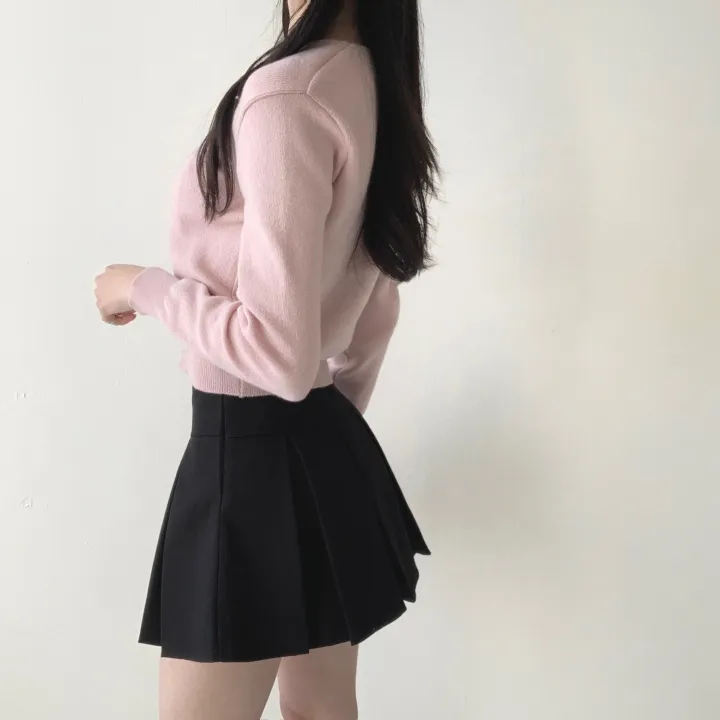[허리잘록/예쁜핏🤍!] 스노이 브이넥 니트가디건 - 5color 상세 이미지 21