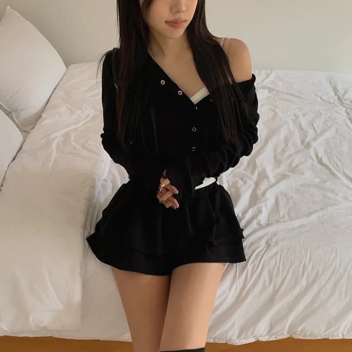 [✨주문폭주✨] 자체제작 크치made 애플 펀칭 아일렛 긴팔 가디건 - cd 상세 이미지 174